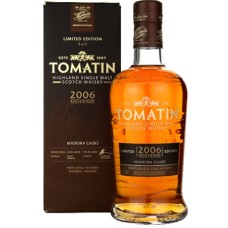Whisky Tomatin 15 Ans Portug. Col. Madeira Casks Whisky